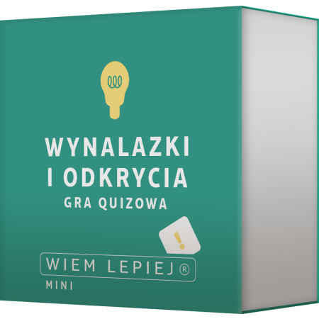 WIEM LEPIEJ MINI - Wynalazki i Odkrycia