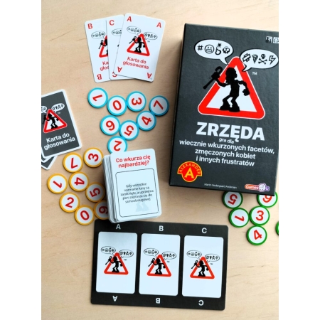 ZRZĘDA - Gra Planszowa dla Wiecznie  Wkurzonych