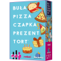 BUŁA, PIZZA, CZAPKA, PREZENT, TORT