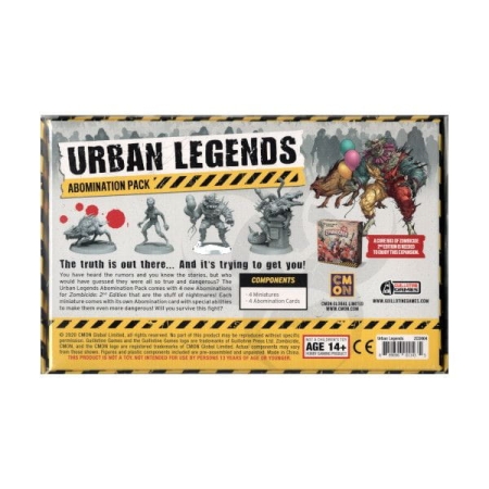 ZOMBICIDE 2.0 Miejskie Legendy - Dodatek