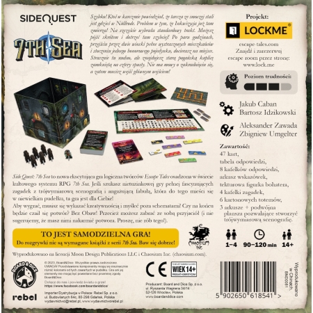 7th Sea Side Quest Edycja Polska