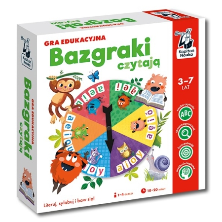 BAZGRAKI CZYTAJĄ Gra Edukacyjna