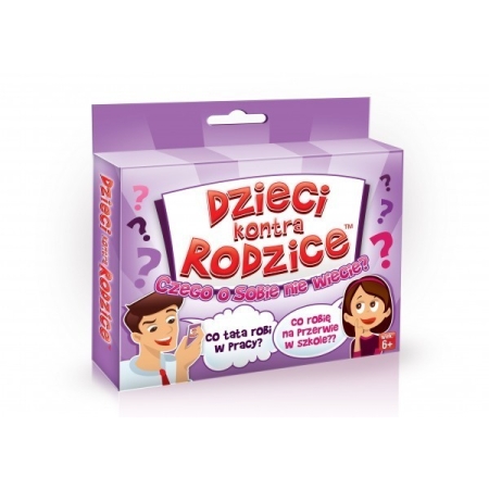 DZIECI KONTRA RODZICE - Czego o sobie nie wiecie?