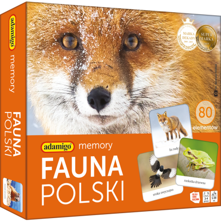 MEMORY Fauna Polski Adamigo