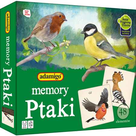 MEMORY Ptaki Adamigo