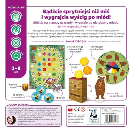 MIŚ I PSZCZOŁY Gra Kooperacyjna