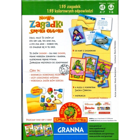 NOWE ZAGADKI SMOKA OBIBOKA Granna