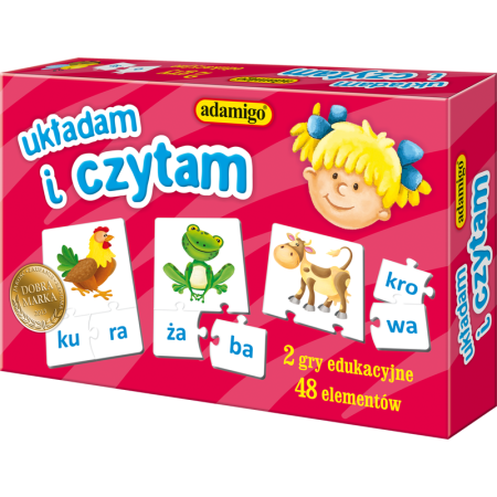UKŁADAM I CZYTAM Adamigo