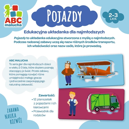ABC Malucha - Pojazdy Trefl