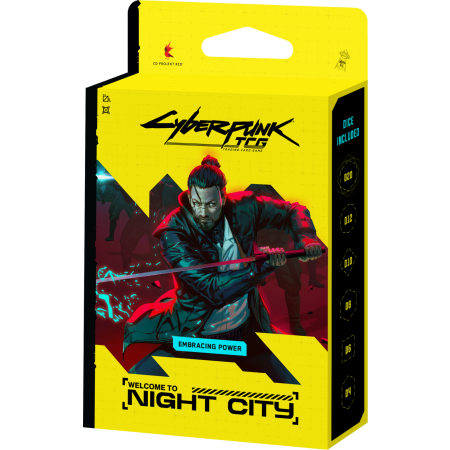 CYBERPUNK TCG Welcom to Night City  Starter Deck Embracing Power