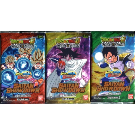 DRAGON BALL SCG UW06 B15 Saiyan Showdown Booster