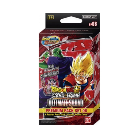 DRAGON BALL SCG PP08 Ultimate Squad  Premium Pack Set 08