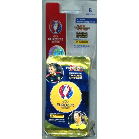 KARTY UEFA Euro 2016 Adrenalyn 5 +1 Blister