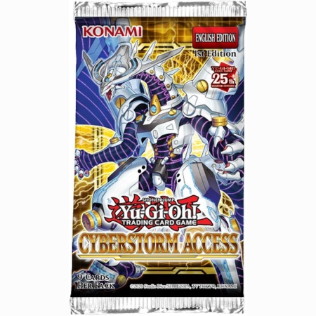 YGO Cyberstorm Access 1st Edition  Booster