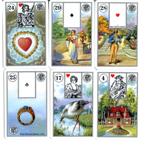KARTY PIATNIK Do Wróżb Lenormand