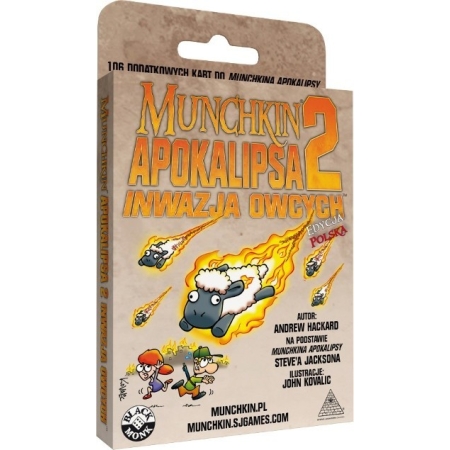 MUNCHKIN Apokalipsa 2 Inwazja Owcych