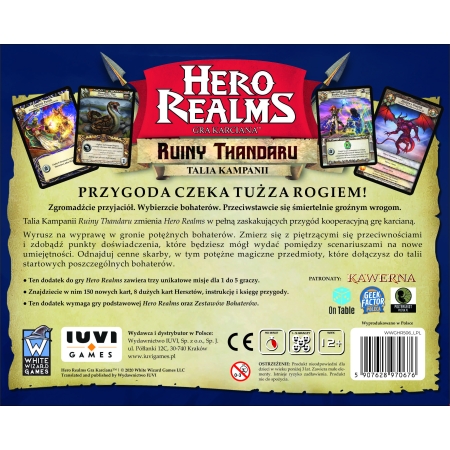 HERO REALMS Ruiny Thandaru Talia Kampanii IUVI Games