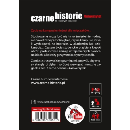 CZARNE HISTORIE - Uniwersytet