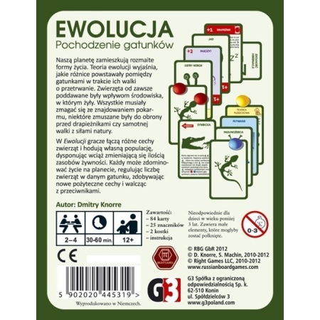 EWOLUCJA - Pochodzenie Gatunków