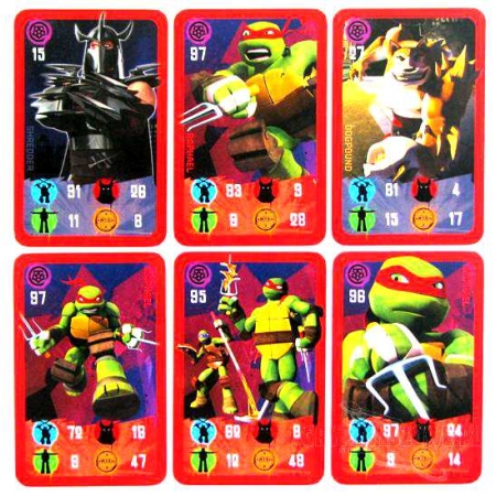 TURTLES POWER CARDS Raphael Tactic