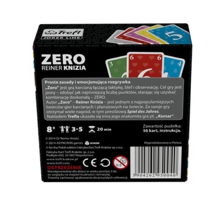 ZERO - Gra Karciana Trefl