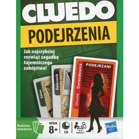 CLUEDO KARCIANKA Hasbro