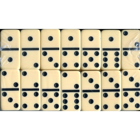 DOMINO 28 Kamieni Double Six