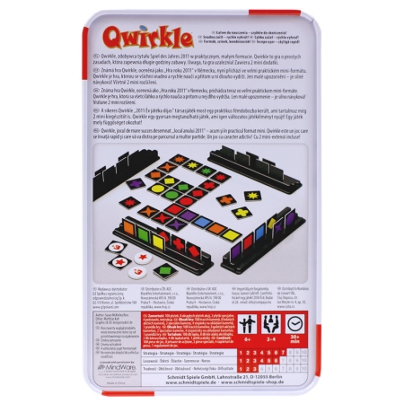 QWIRKLE w Metalowe Puszce