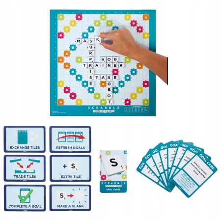 SCRABBLE 2 w 1 Mattel