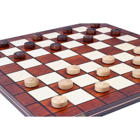 WARCABY DREWNIANE 64 polowe Węgiel