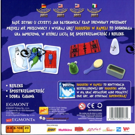 DUUUSZKI W KĄPIELI Egmont