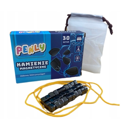 KAMIENIE MAGNETYCZNE - GRA Magnesy 30  sztuk