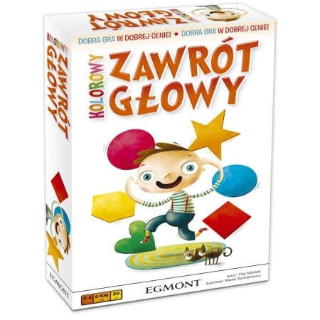 KOLOROWY ZAWRÓT GŁOWY Egmont