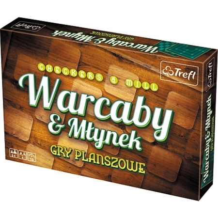 WARCABY + MŁYNEK De Lux Trefl
