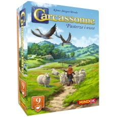 CARCASSONNE-9 Pasterze i Owce 3 Ed