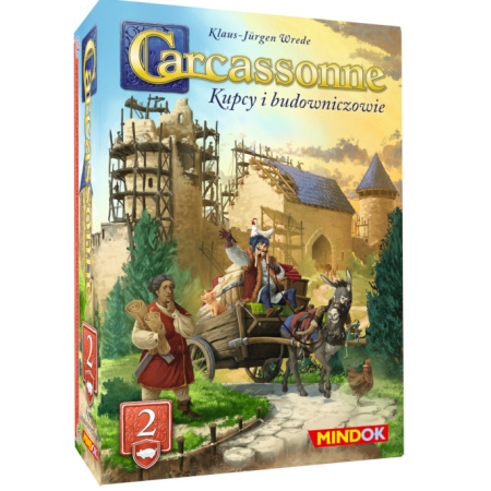 CARCASSONNE-2 Kupcy i Budowniczowie 3 Ed