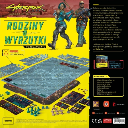CYBERPUNK 2077 Rodziny i Wyrzutki  Dodatek