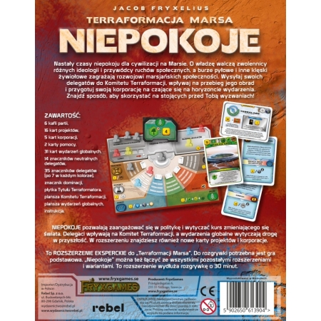 TERRAFORMACJA MARSA - Niepokoje
