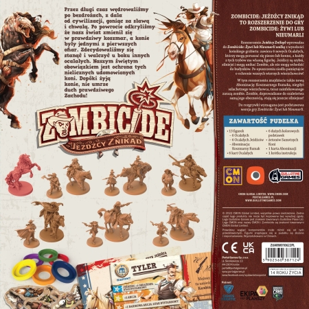 ZOMBICIDE Żywi lub Nieumarli - Jeźdźcy  Znikąd