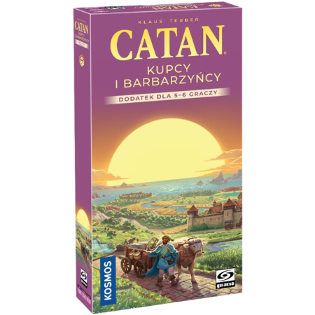 CATAN Kupcy i Barbarzyńcy dodatek 5/6  graczy Edycja 2025