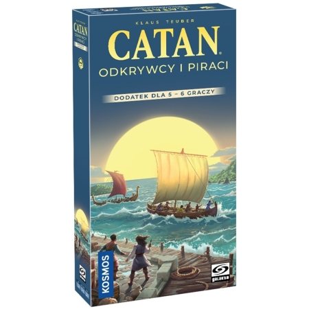 CATAN Odkrywcy i Piraci 5/6 graczy  Edycja 2025