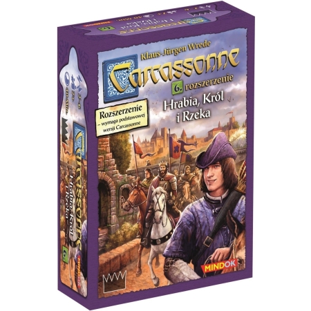 CARCASSONNE-6 Hrabia, Król i Rzeka 2 Ed