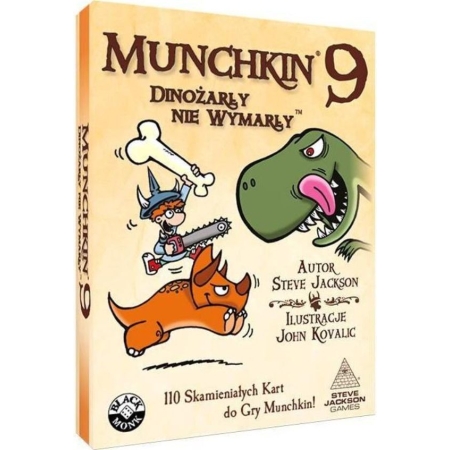 MUNCHKIN 9 Dinożarty nie Umarły