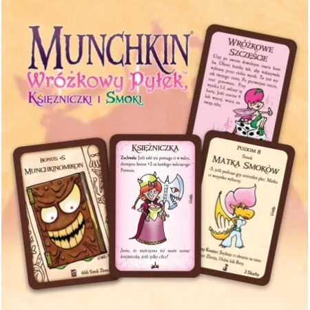 MUNCHKIN Wróżkowy Pyłek, Księżniczki  i Smoki