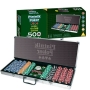 POKER PIATNIK SET 500 szt (14g) Żetony  Pokerowe Nominały