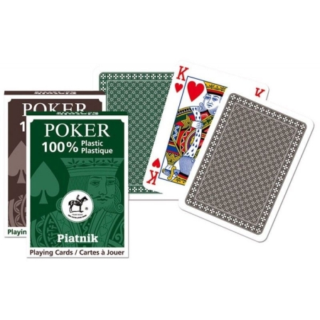 KARTY PIATNIK 55 Kart Poker Plastik