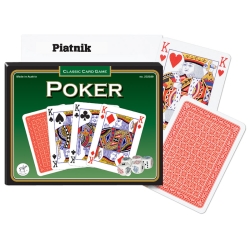 KARTY PIATNIK 55 Kart Poker ( Karty +     Kości )