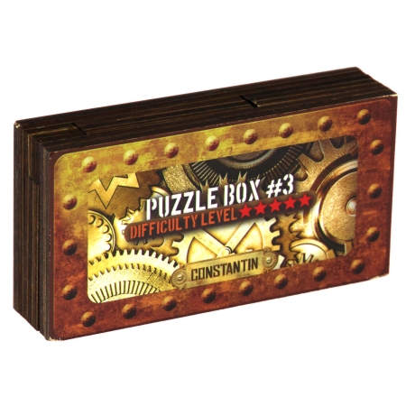 ŁAMIGŁÓWKA Puzzle Box 3 Poziom 5/5