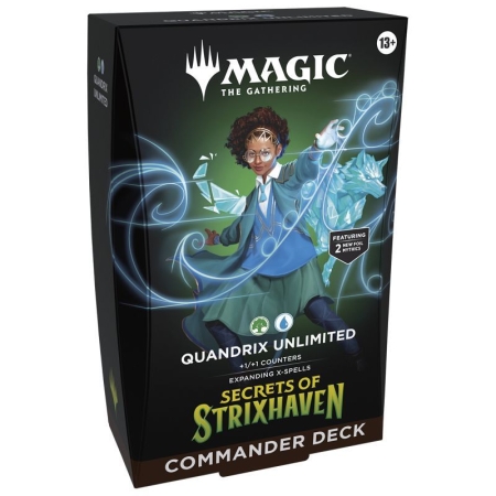 MAGIC Secrets Of Strixhaven Commander  Deck QUANDRIX UNLIMITED