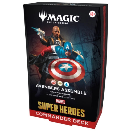 MAGIC Marvel Super Heroes Commander Deck  Avengers Assamble